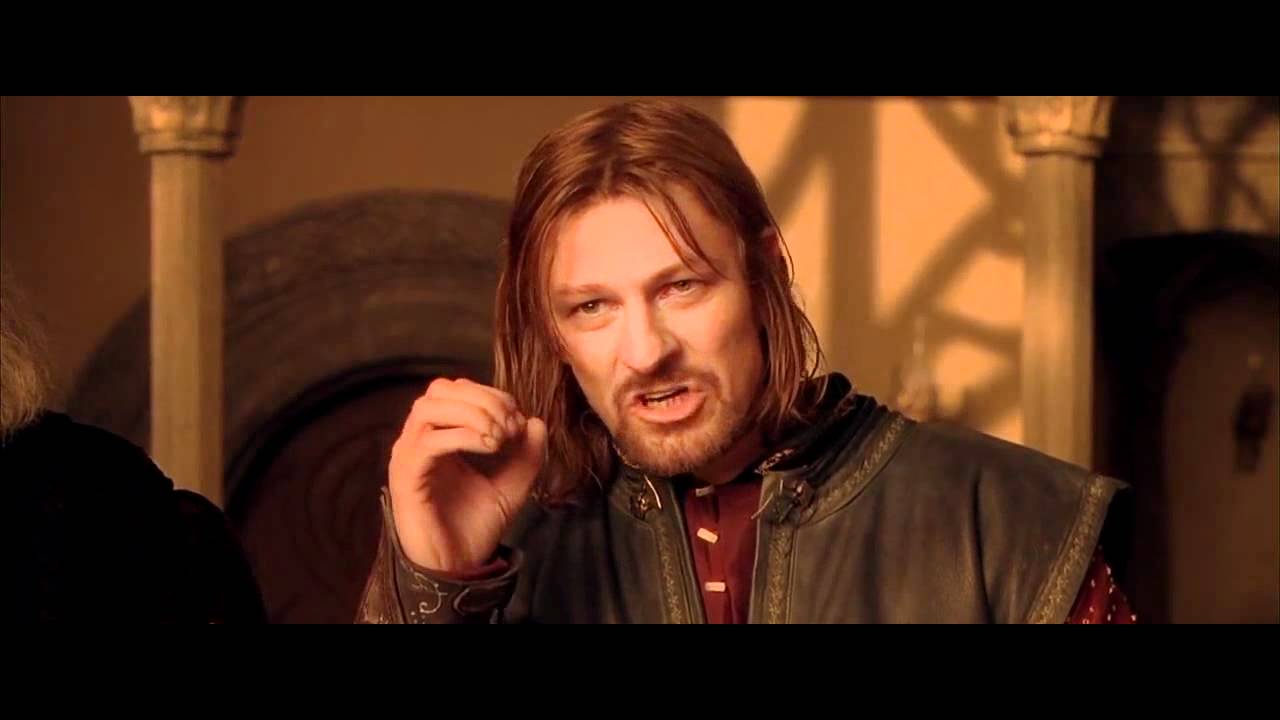 "One does not simply walk into Mordor." (Credit: YouTube)