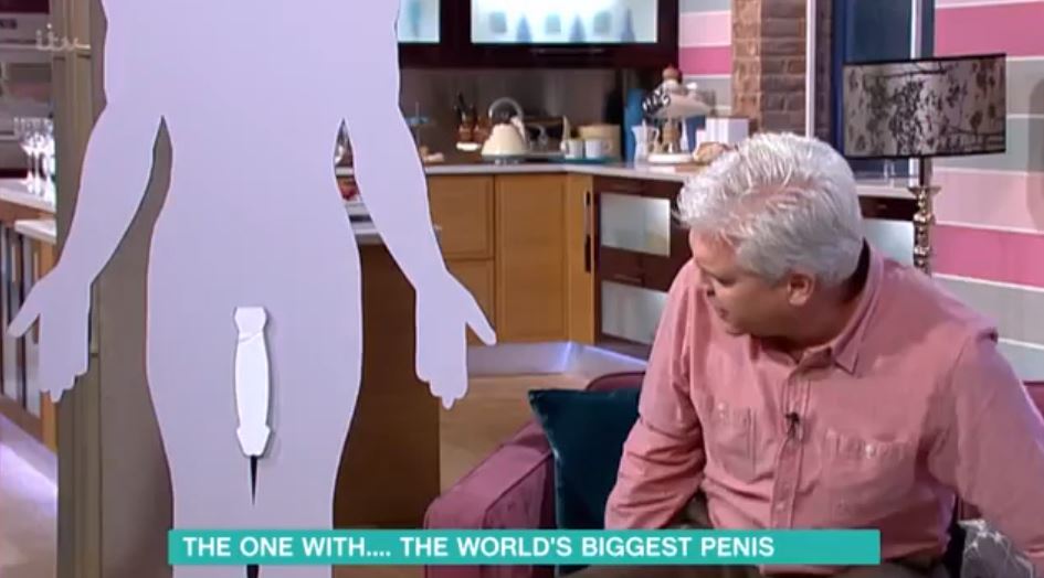 Bloody hell. Credit: ITV/This Morning