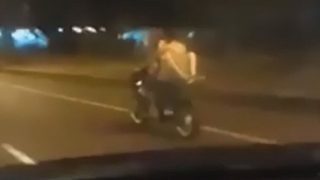 Couple Caught Having Sex On The Back Of A Moving Motorbike
