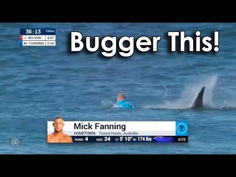 Ozzy Man Commentates Mick Fanning vs Shark