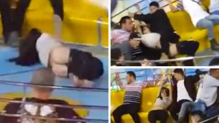 Woman Who Went Commando On Fun Fair Ride Panics As She Loses Her Pants