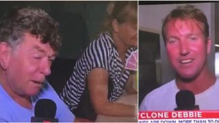 Ozzy Guy Tells X-rated Joke During Cyclone Interview, Reporter Goes Bright Red