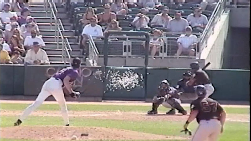 16 Years Ago Today, Baseball Player Randy Johnson Exploded A Bird