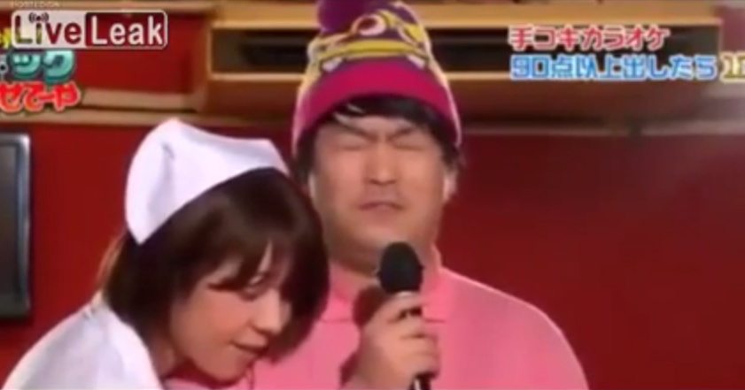 WATCH The Japanese Game Show Where Contestants Get Hand Jobs While WATCH The Japanese Game Show Where Contestants Get Hand Jobs While