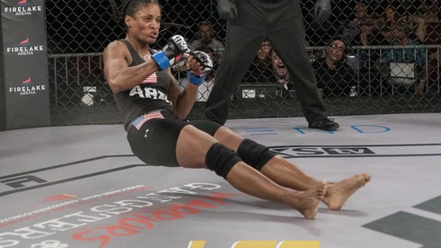 LFA9 Women’s MMA Fight Featured A BRUTAL “Fencing Response” KO