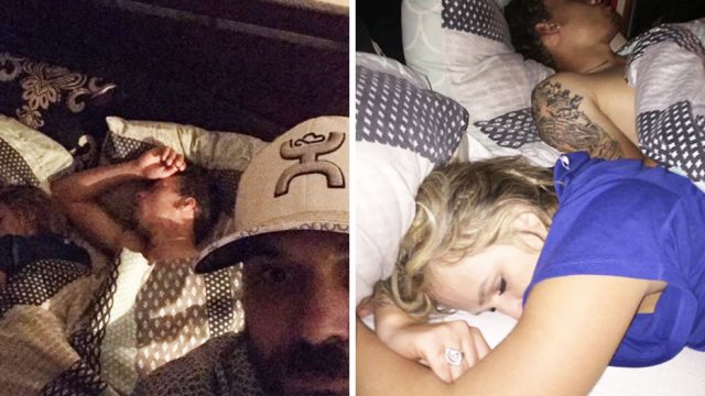 Bloke Finds His Girlfriend Cheating On Him, Sets Up Photoshoot While They Sleep In His Bed