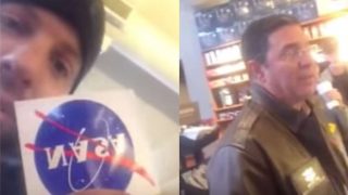 Flat-Earther Confronts NASA Scientist In Starbucks, Scientist Reacts Brilliantly