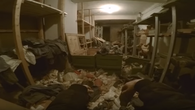 Guy Finds A Secret Underground Safe House In Russian Factory