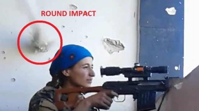 Female Sniper’s Badass Reaction To Nearly Getting Head Blown Off By ISIS Militant Goes Viral