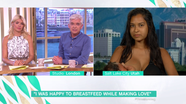 The Mum Who Had Sex While Breastfeeding Gave A Super awkward TV interview