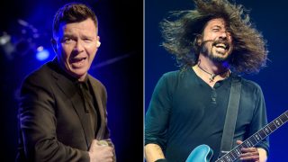 Rick Astley Jumps Onstage With The Foo Fighters – Rickrolls Entire Festival Crowd