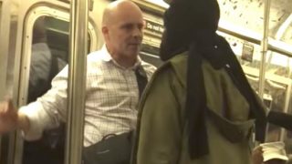 Old Dude Riding The Subway REFUSES To Be Intimidated By Man Claiming To Have Killed His Parents