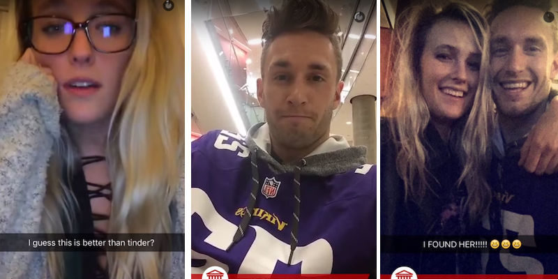 Entire College Campus Uses Snapchat To Help Bring These Strangers Together