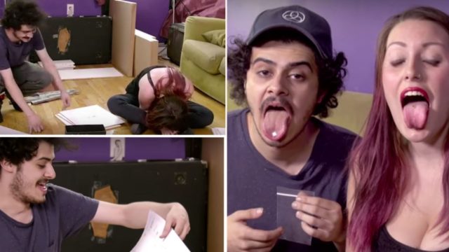 People take LSD and try to assemble IKEA furniture