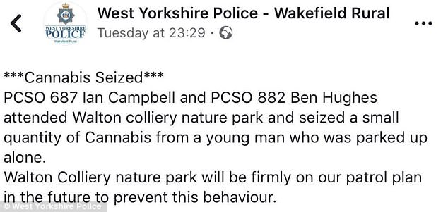 Credit: Facebook/West Yorkshire Police 