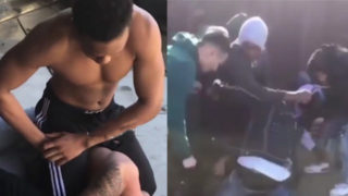 Kid tracks down and beats up group of guys who gang bashed him 1 by 1