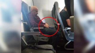 Drunk as f**k passenger caught peeing on back of airline seat