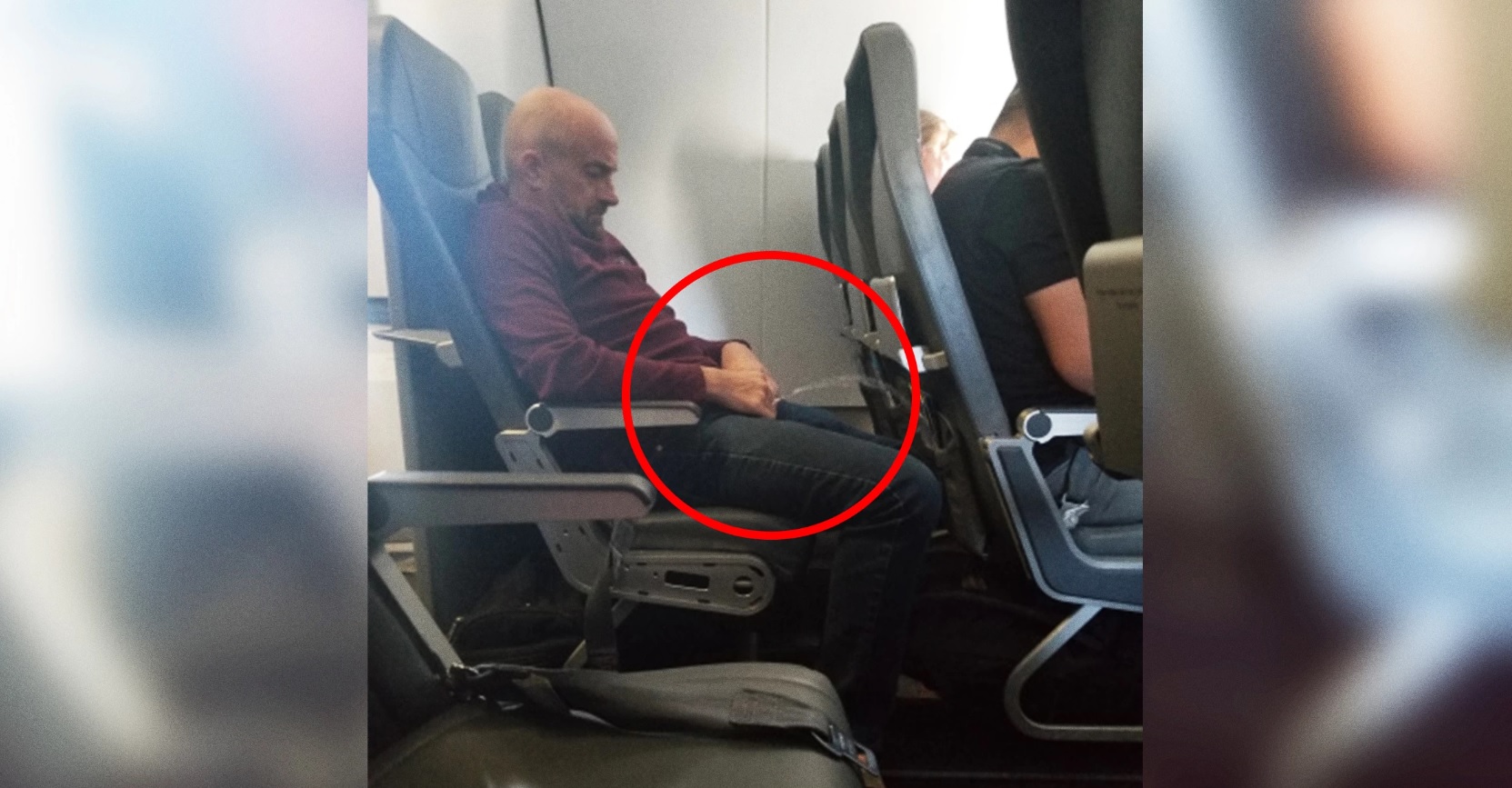 Drunk as f**k passenger caught peeing on back of airline seat