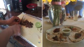 Bloke serves his friends his own amputated foot tacos