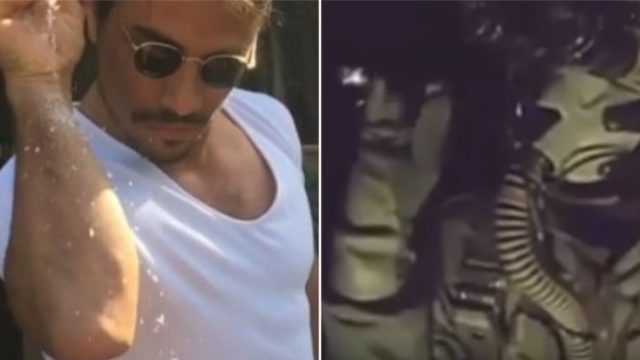 Jet fighter does salt bae impressions after bombing ISIS