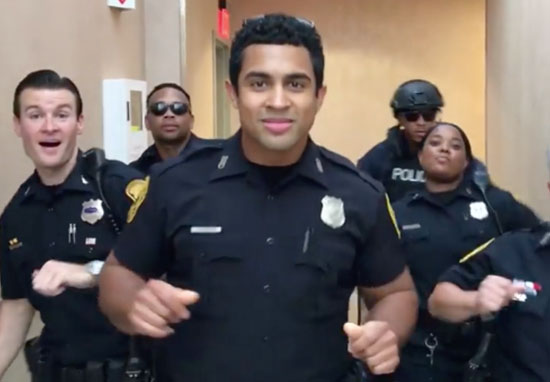 Police release amazing ‘Uptown Funk’ lip sync video