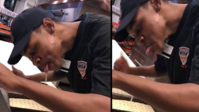 Pizza guy arrested after video of him “making pizzas” goes viral online