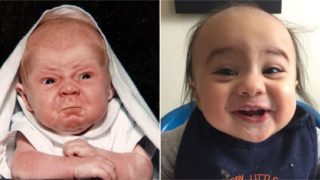 Some of the net’s best photos of babies that look like old b*stards
