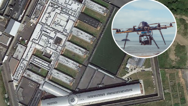Prisoners use drone to get Chinese takeaway delivered
