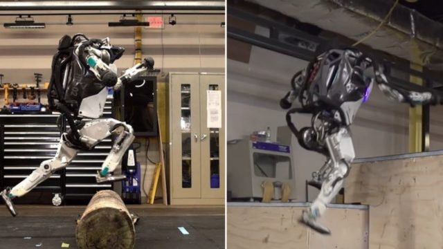 Boston Dynamics’ Atlas robot shows off f*cken parkour skills