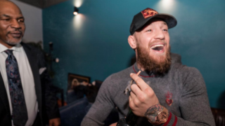 Conor McGregor and Mike Tyson get blazed together and bury the hatchet