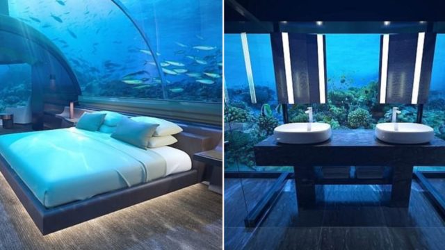 First ever undersea villa opens in luxury Maldives hotel