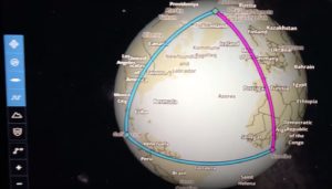 flat earther accidentally proves earth is round