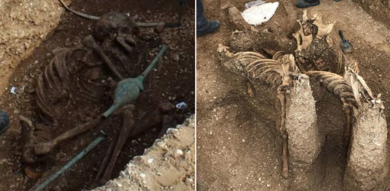 Archaeologists uncover ‘Vampire Skeleton’ in UK burial site