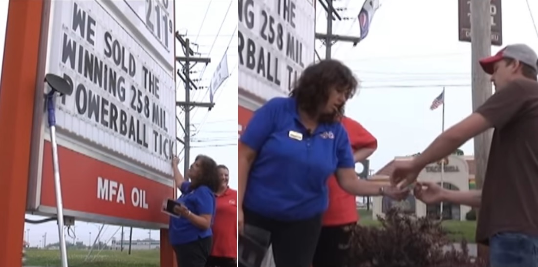 Employee confronts boss with $258.5 million lotto ticket he bought from her store