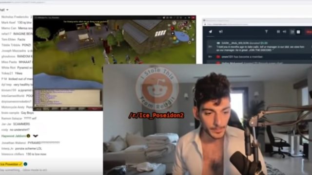 Live streamer “Ice Poseidon” unknowingly admits to running a ponzi scheme conning millions of dollars