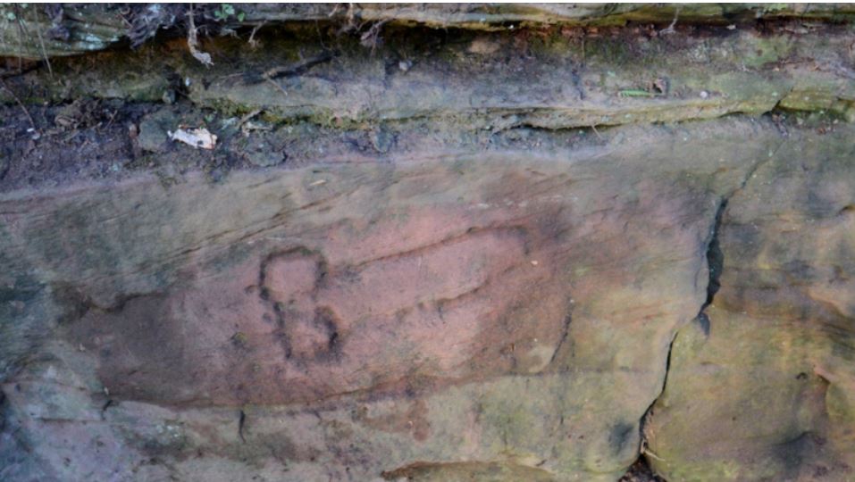 Archaelogists find 1800 year old wall carvings of cock and balls