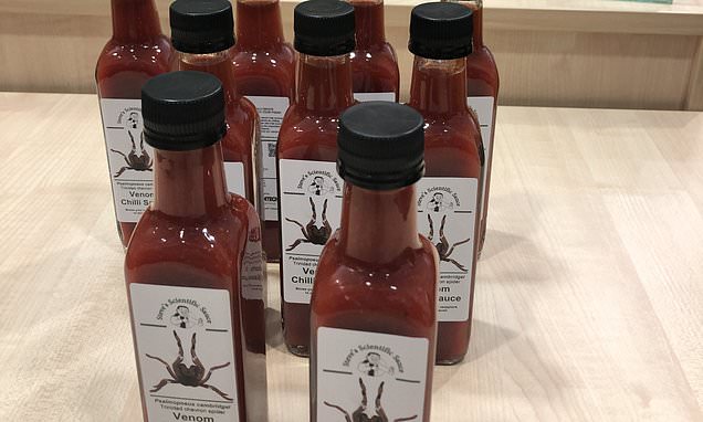 This new chilli sauce mimics the effects of a spider-bite