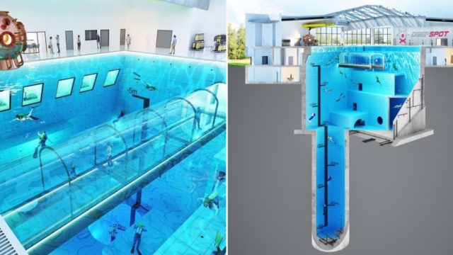 The most f***en ridiculously deep swimming pool in the world to open in Poland