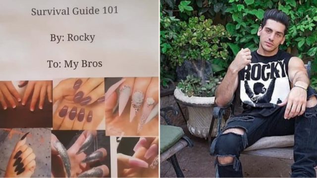 Bloke decodes nail art to save guys from dating the “crazy sheilas”