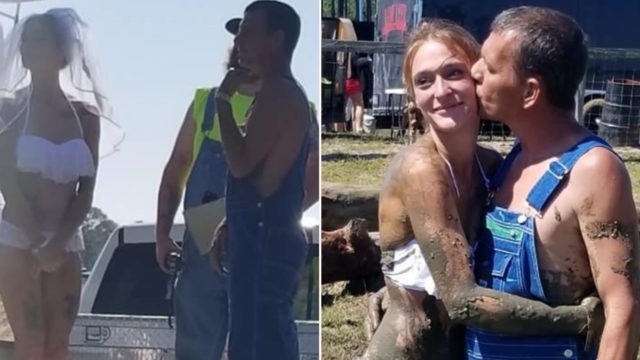 Couple from Florida earned the title “bogan wedding of the year” in f***en style