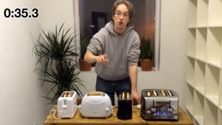 Bloke conducts experiment to work out what the f*** the dials on ya toaster mean