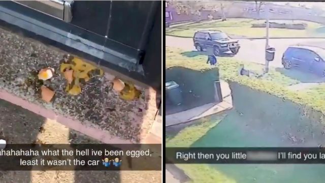 Bloke tracks down kids who egged his house, forces them to clean it up