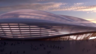 Qatar World Cup stadium revealed and people think it looks like a massive vagina