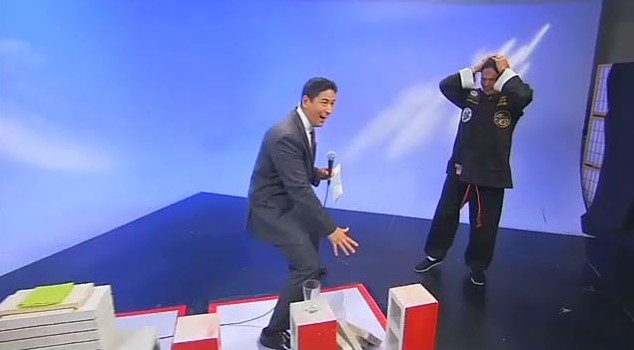 TV Reporter accidentally exposes Kung Fu ‘master’ on live television