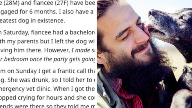 Bloke cancels wedding after he found out how his fiance treated their pet dog