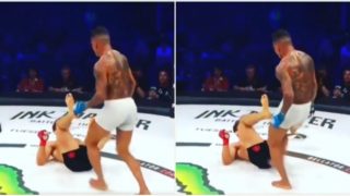Bloke in MMA fight gets penalized for illegal ‘butthole’ kick