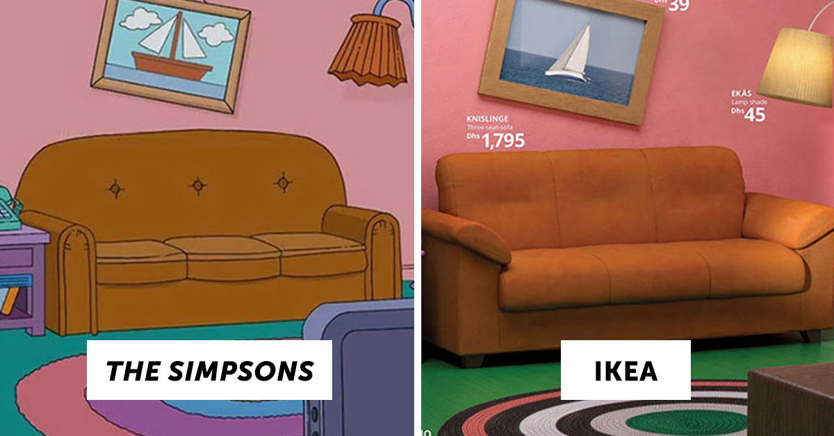 IKEA has recreated several famous TV living rooms using only in-store products