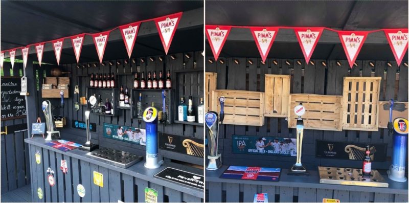 Bloke built a bloody ripper backyard bar for just over $100