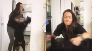 YouTuber under investigation after accidentally uploading footage of her spitting on and hitting her dog