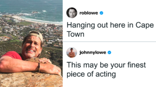 Rob Lowe’s sons are trolling him on Instagram and it’s bloody gold
